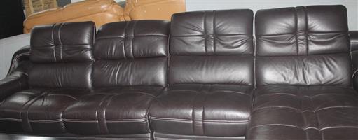 3 Piece Brown Couch S049819A #Rosettenvillepawnshop