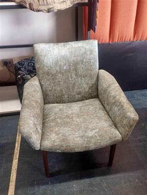 Armchair- Newly upholstered