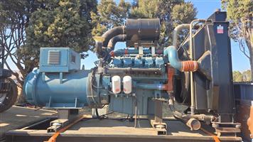 Doosan P180LE Genset 500 kVA With Tank