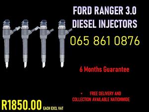 FORD RANGER 3.0 DIESEL INJECTORS FOR SALE OR RECONDITIONING