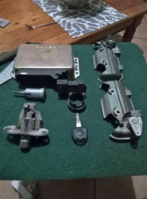 Opel corsa b 1.4 computer box, key , ignition and door locks