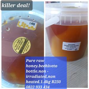 Pure raw honey 1.4kg