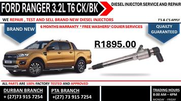 Ford Ranger 3.2L Diesel Injectors 
