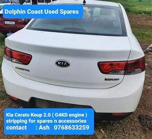 Kia Cerato Koup 2.0 manual stripping for Spares