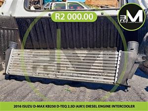2016 ISUZU D-MAX KB250 D-TEQ 2.5D (4JK1) DIESEL ENGINE INTERCOOLER