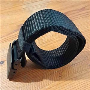 Heavy Duty Tactical Nylon Belt – Matte Black Buckle