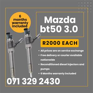 MAZDA BT50 3.0 INJECTORS FOR SALE WITH WARRANTY INCLUDED 