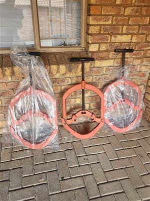 New pipe cutters for sale.