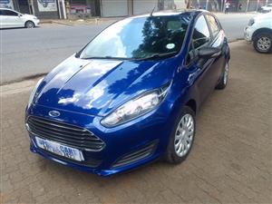 2015 Ford Fiesta 1.0 ecoboost ambient 5dr  Automatic, Petrol, Blue COLOR 