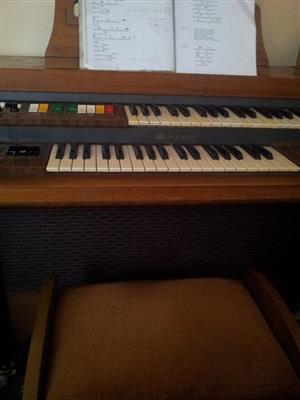 church organ piano
