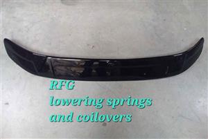 Bakkie gloss black bonnet gaurds