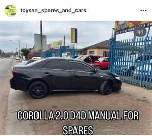 COROLLA 2.0 D4D FOR SPARES
