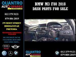 BMW M3 F80 2018 Dash Parts For Sale 
