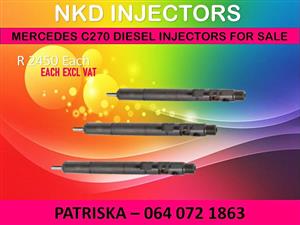 DIESEL INJECTORS NEW OR RECON FOR MERCEDES C270 FOR SALE