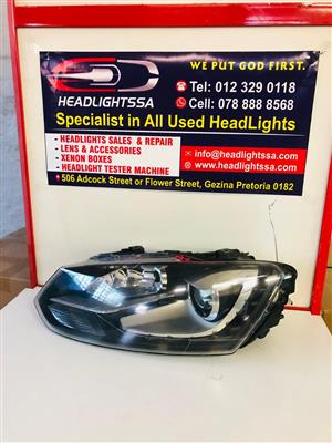 VW Polo 6 GTI left side xenon headlight (2012)
