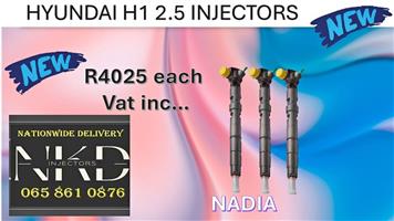 BRAND NEW HYUNDAI H1 2.5 DIESEL INJECTORS FOR SALE