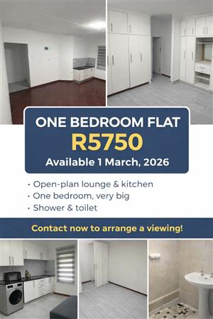 ONE BEDROOM  Flat WEST DRIVE KWT   KING WILLIAMS TOWN