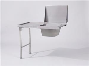 INTD1100 INLET TABLE DOUBLE SINK 1100x620x900mm