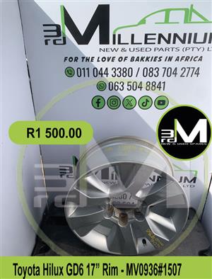 17" Rim - Toyota Hilux GD6