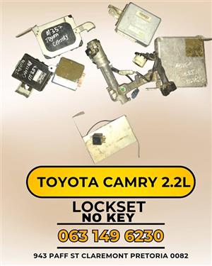 Toyota camry 2.2l lockset no key 