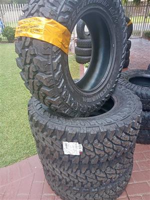 4x 37"s in 20 inch Yokahama MUDS 