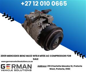 2009 mercedes benz ml63 w164 m156 ac compressor for sale 