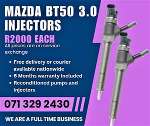 MAZDA BT50 3.0 INJECTORS FOR SALE WITH WARRANTY INCLUDED