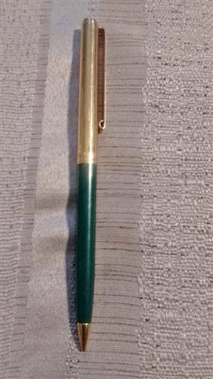 Vintage Paper Mate USA Blue Double Heart Mechanical Pencil