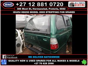 2005 isuzu kb 250 stripping for used spares and parts for sale