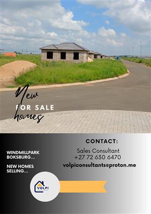 WindmillPark New Homes Selling 