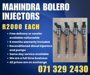 MAHINDRA BOLERO INJECTORS FOR SALE WITH WARRANTY 