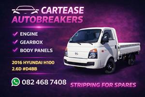 2016 Hyundai H100 2.6D #D4BB Stripping For Spares 