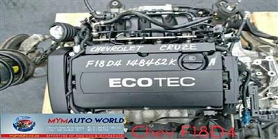 CHEV CRUZ 1.8L COMPLETE F18D4 ENGINE FOR SALE