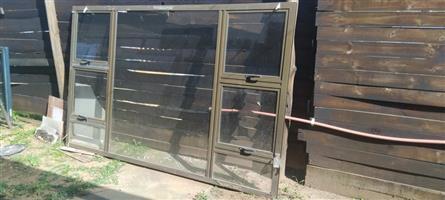 Aluminium Top Hung Window - 2400 x 1500