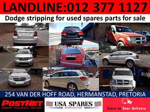 Dodge stripping for used spares parts for sale