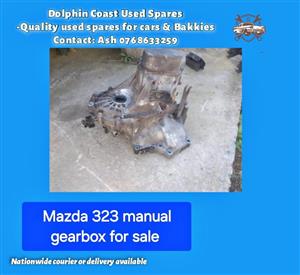 Mazda 323 manual gearbox for sale