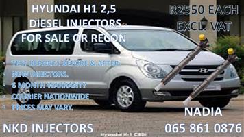 DIESEL INJECTORS FOR SALE FOR HYUNDAI H2 DELPHI