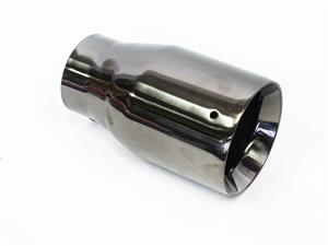 F1X Senna 90mm Gunmetal Chrome Tailpipe