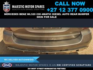 Mercedes Benz Merc ML320 cdi diesel Gold rear bumper skin for sale