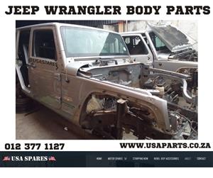 Jeep Wrangler Second-Hand Body Parts In Stock