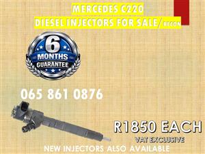 MERCEDES C220 BOSCH DIESEL INJECTORS AVAILABLE NATIONWIDE