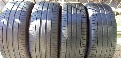 SET OF 17 INCH MICHELIN TYRES FOR AUDI, MERCEDES & BMW