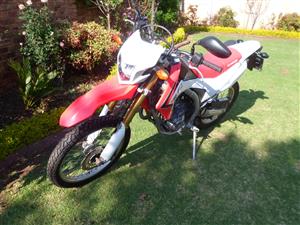 2013 Honda CRF 250L.