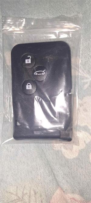 Renault key supplied and coded
