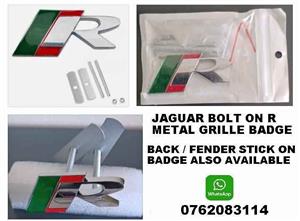 Jaguar R front grille badge emblem