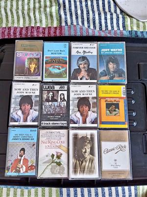 Various Music Cassette Tapes