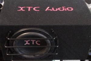 XTC 8 " 2500 watt sub in custom built spec box 