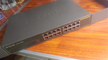 D-Link 16Port Ethernet Switch