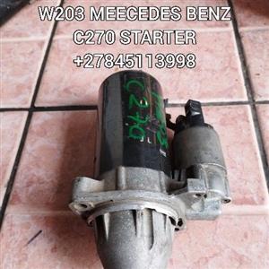 W203 C270 MERCEDES BENZ DIESEL STARTER 