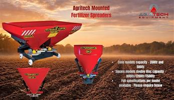 Agritech 350ltr/500ltr Fertilizer Spreaders